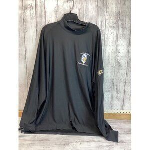 Acubi mermaidcore fairycore FJ Shirt Women Size XL Black Long Sleeve